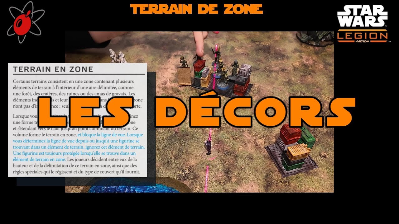 Star Wars Legion - Règles - Tout sur les Décors