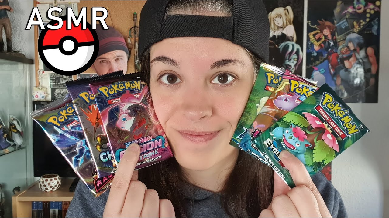 6 SOBRES 6 COLECCIONES DISTINTAS 🔥​ NUEVA Apertura Cartas Pokémon | ASMR Español | Alternative ASMR