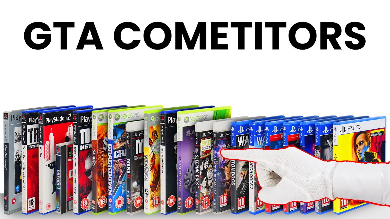 Unboxing GTA Competitor Games (2002-2024)