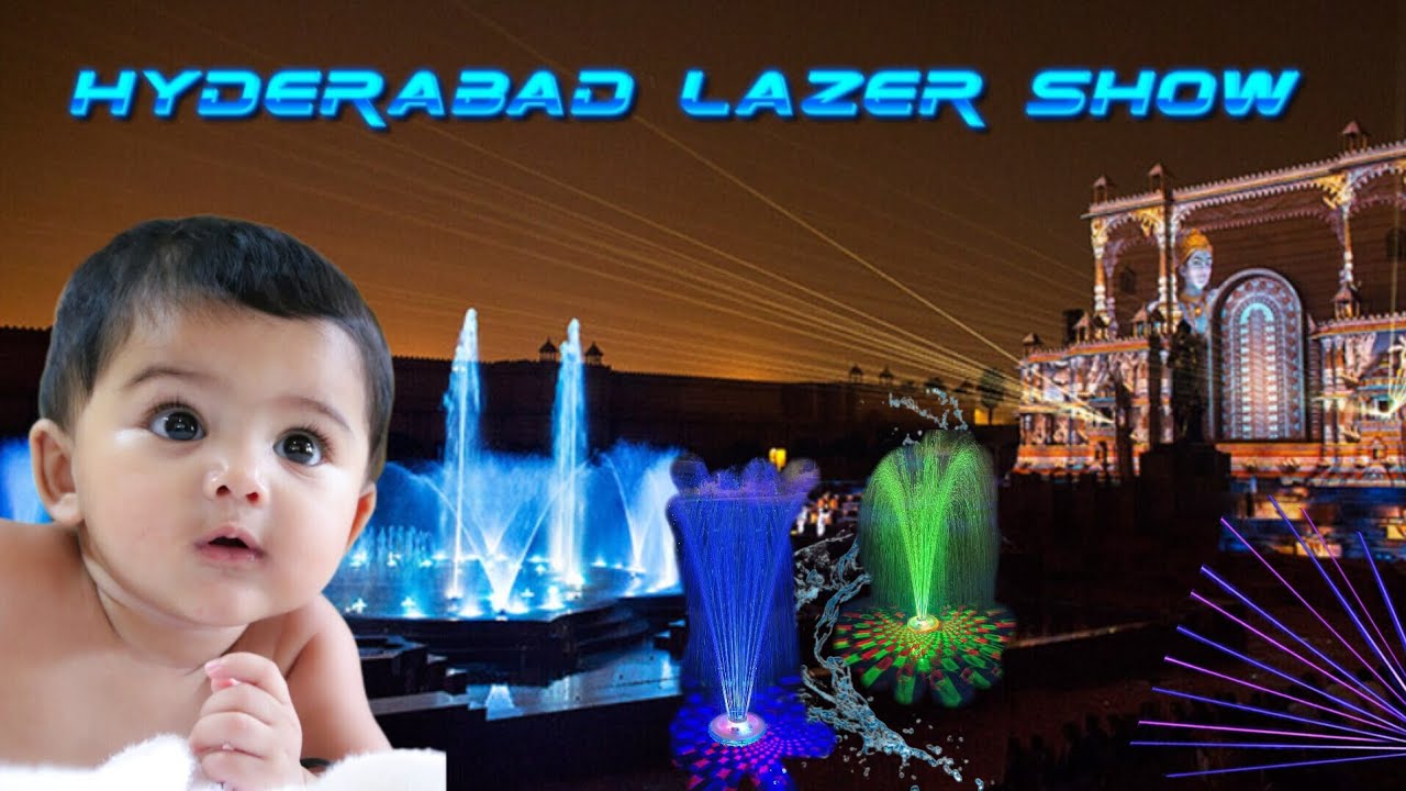 Amazing Hyderabad Lazer Show | Water Fountain ⛲️