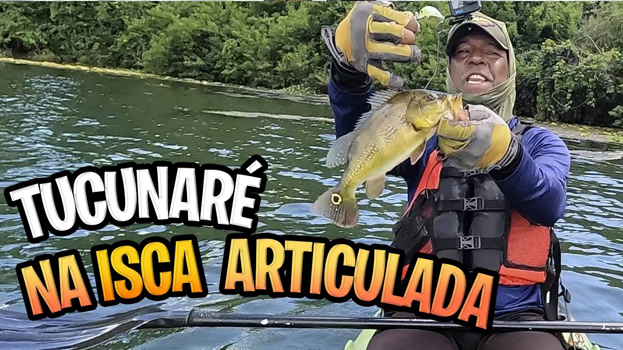 TESTANDO MICROISCA ARTICULADA NO LAGO PARANOÁ! RG PESCA ESPORTIVA