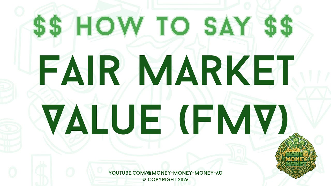 💰 📊 What Is Fair Market Value (FMV)? (EXPLAINED) | Money Money Money