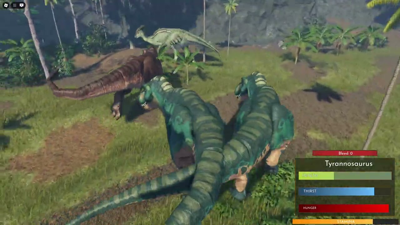 Fallen ashes T.rex survival