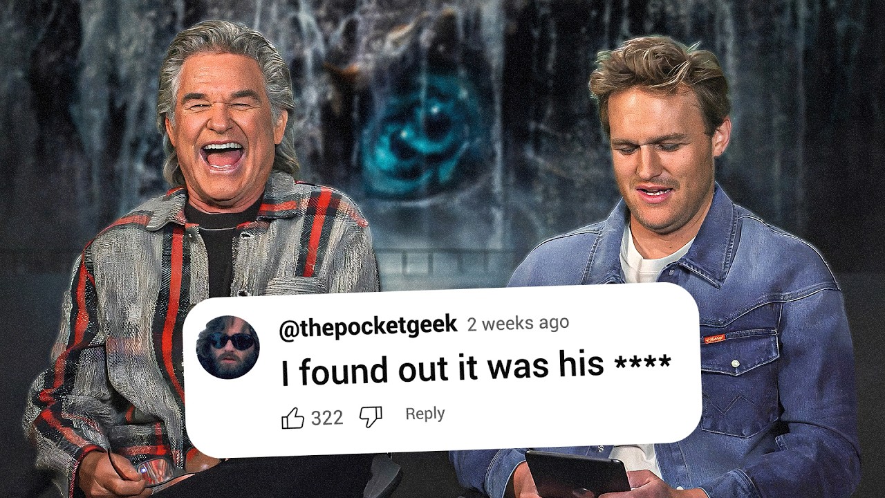 Kurt Russell Reacts To Your Comments With Wyatt Russell