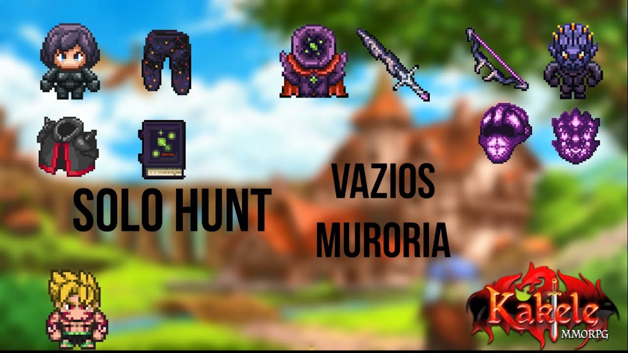 Kakele Online - Solo Hunt Vazios Muroria (Mage POV)