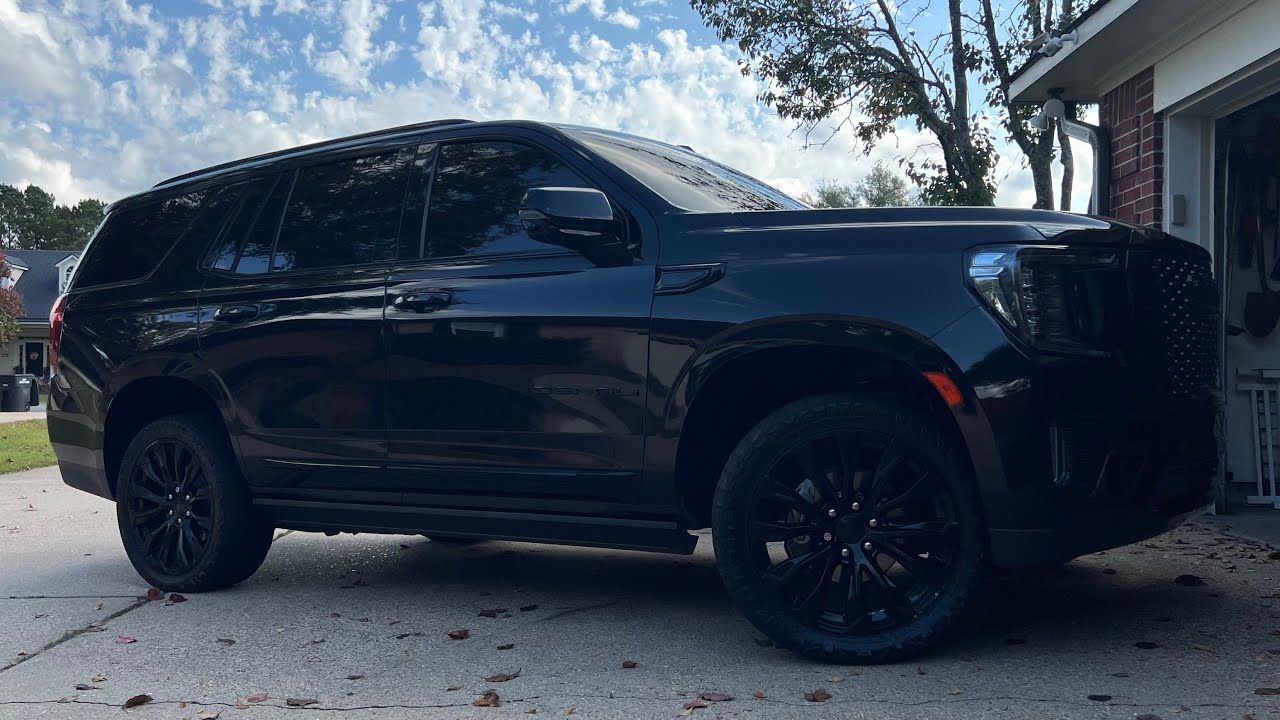 How to lift a 2021 Yukon Denali ultimate with air suspension #denali #automobile 