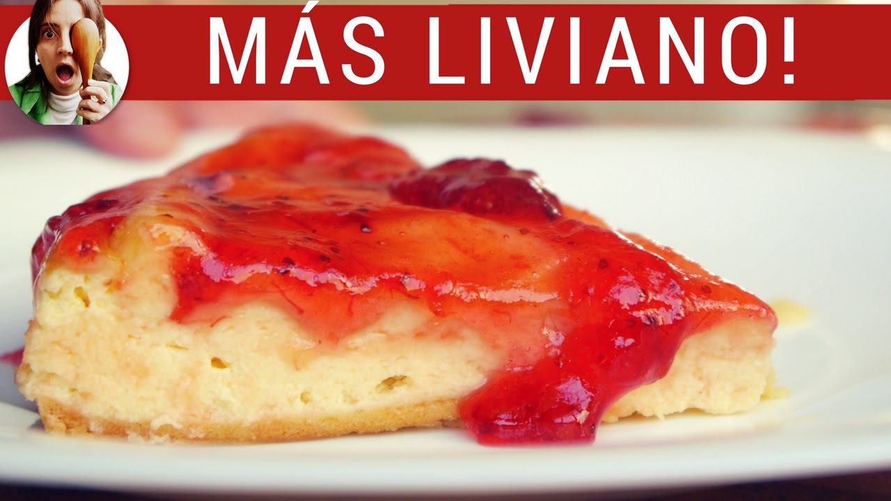Este cheesecake fácil sin azúcar ES GENIAL!: Recetas light QUE NO SE NOTAN!