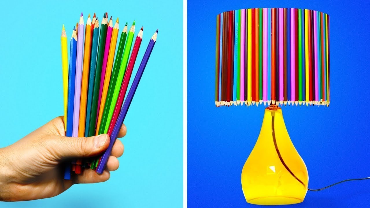 14 ORIGINALES LÁMPARAS DIY PARA EL DORMITORIO DE LOS NIÑOS