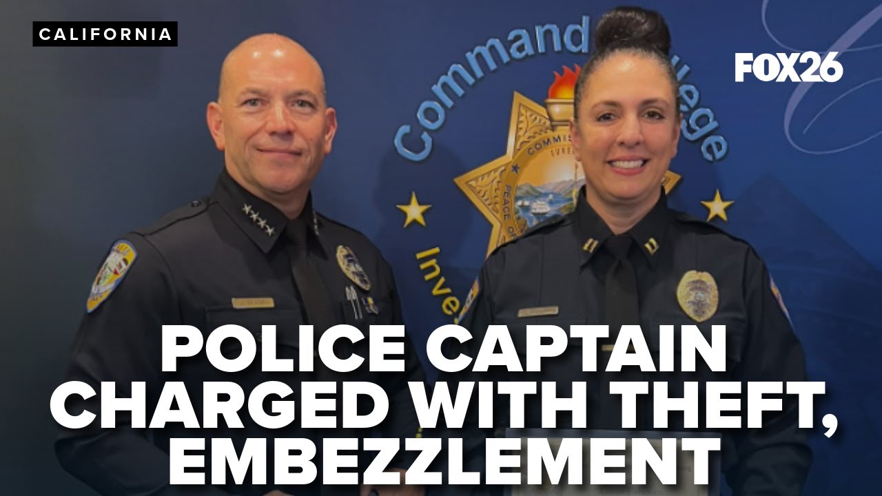 Visalia police captain charged with theft and embezzlement