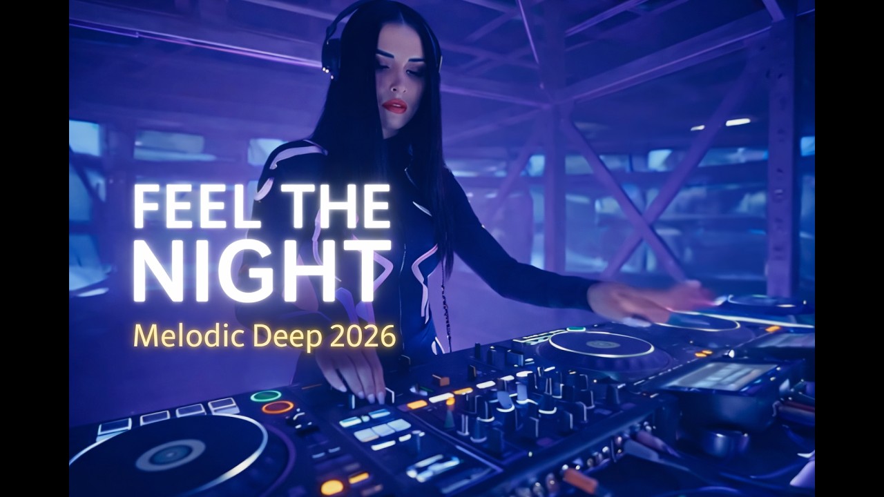 Feel The Night – Melodic Deep House Mix 2026 | 1 Hour Female Vocal