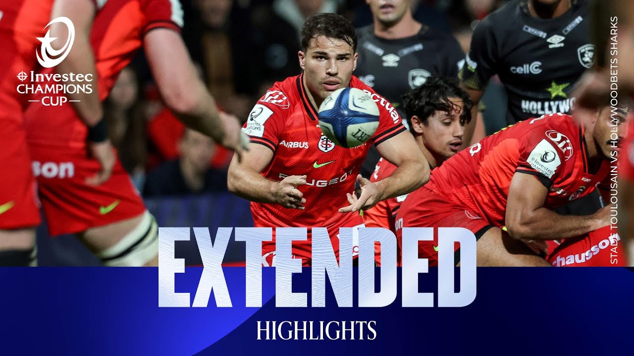 Antoine Dupont is BACK! | Stade Toulousain v Hollywoodbets Sharks| Investec Champions Cup