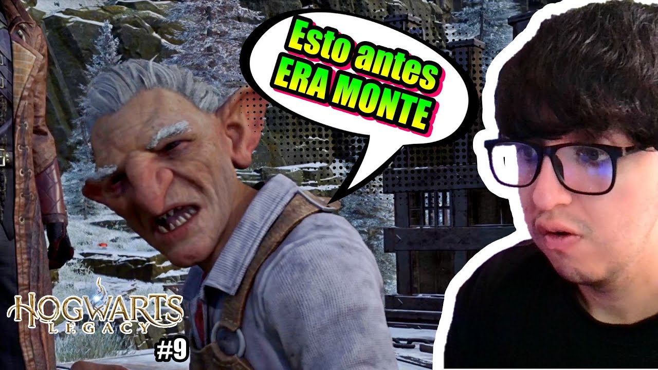 Aprendemos BOMBARDA y un duende nos cuenta su vida MUCHO LORE #hogwartslegacy #9