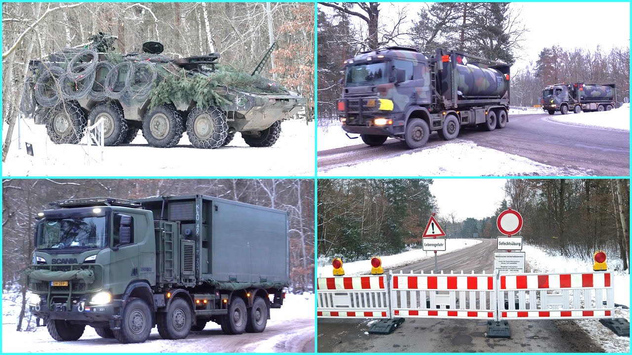 GTK Boxer und Scania- Koninklijke Landmacht- GÜZ Heer