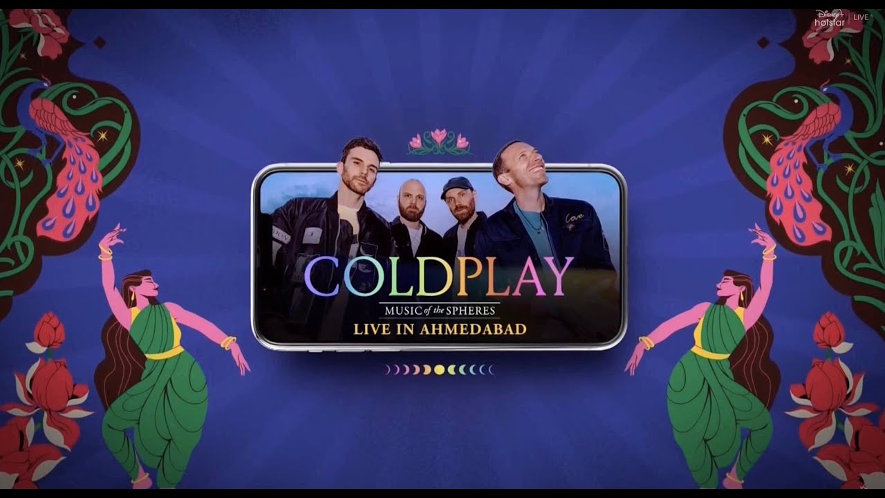 Coldplay India January 2025