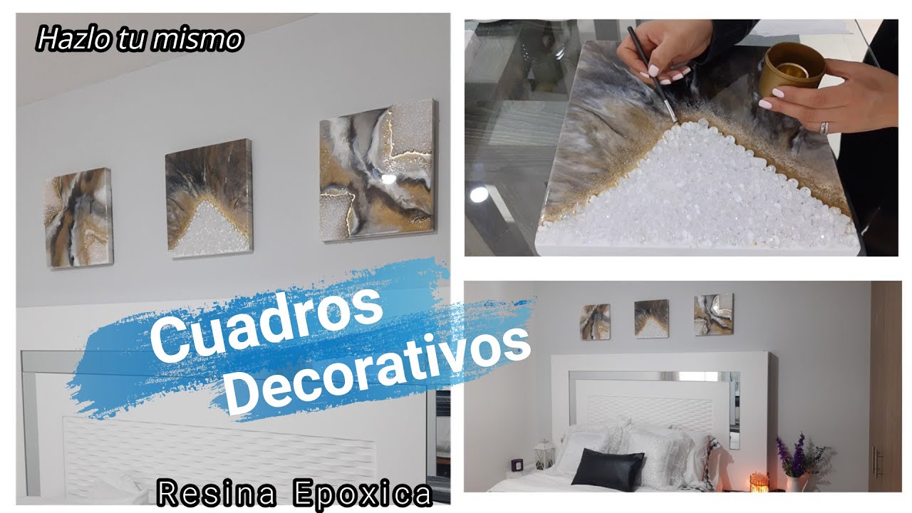 Cuadros Decorativos / Hazlo tu mismo con Resina Epoxica