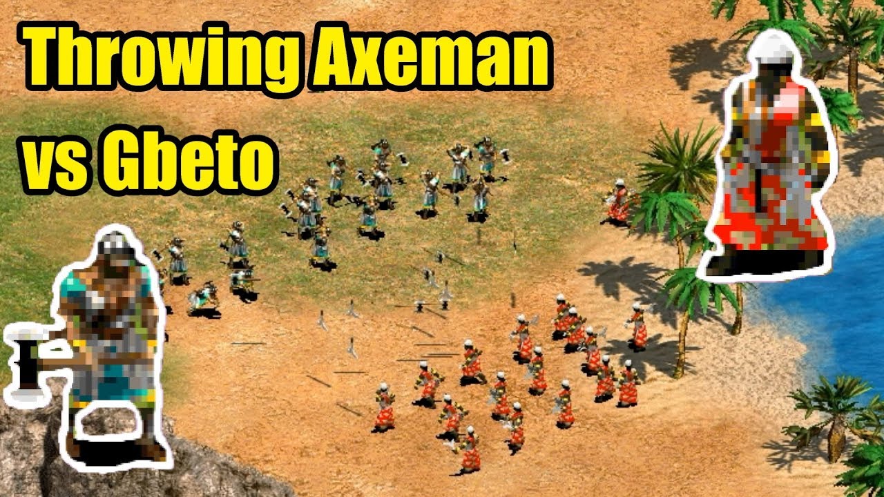 Throwing Axeman vs Gbeto
