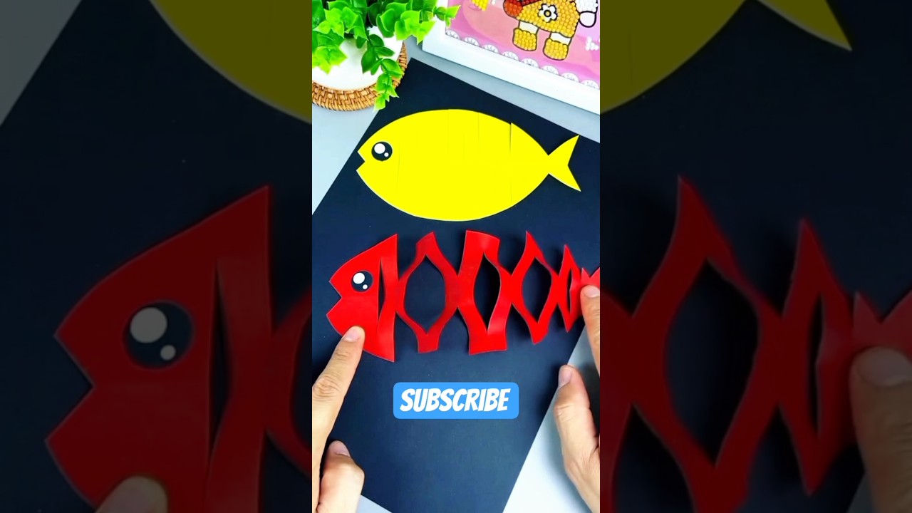 Paper Fish - Craft with Paper 