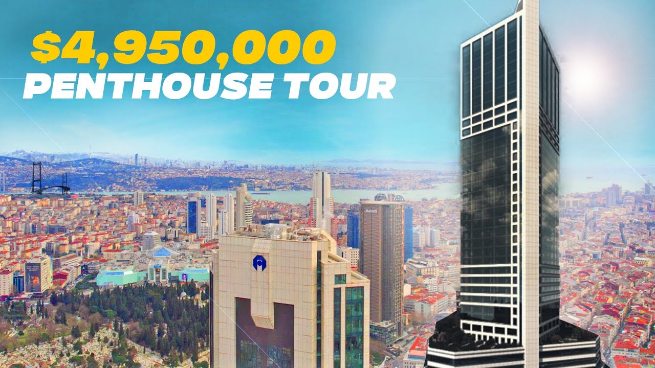 360° Istanbul View Terrace in Nurol Tower, Şişli $4.950.000