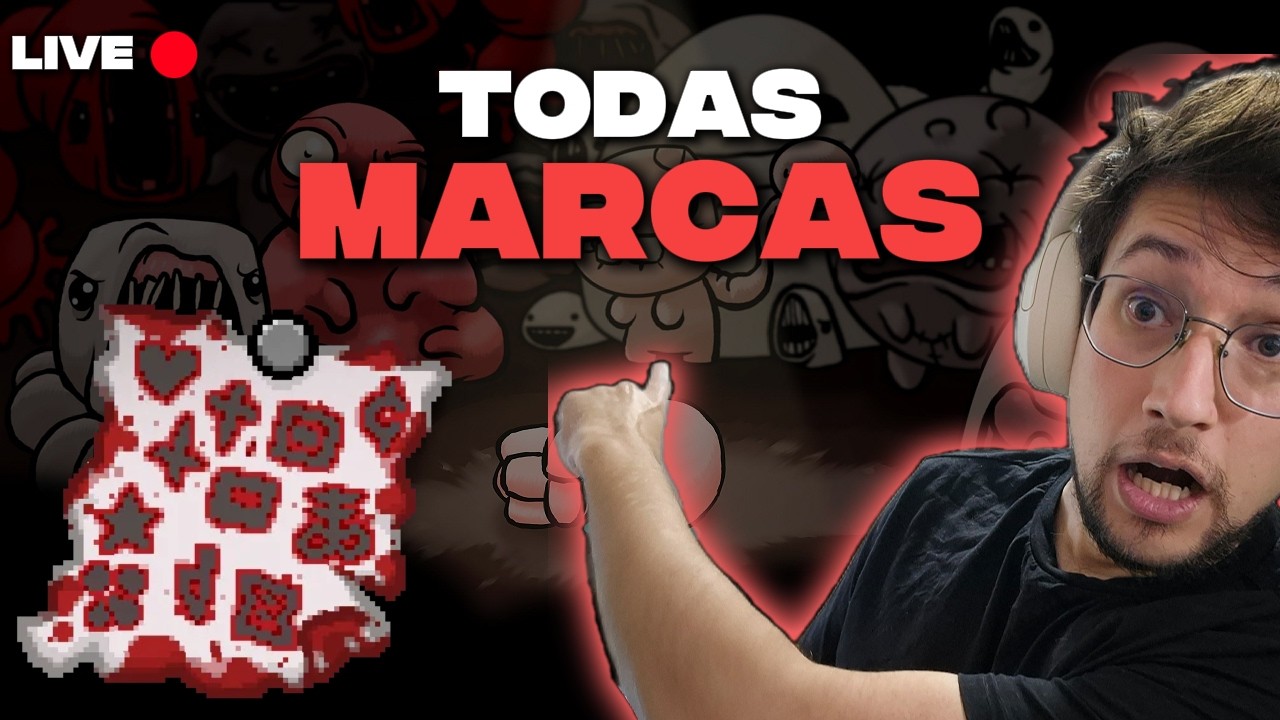 🔴 AO VIVO: Em Busca de TODAS as Marcas | Isaac