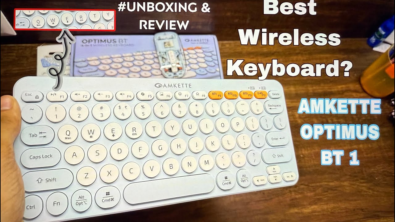 Amkette Optimus BT 4-in-1: Is It the Best Budget Multi-Device Keyboard?