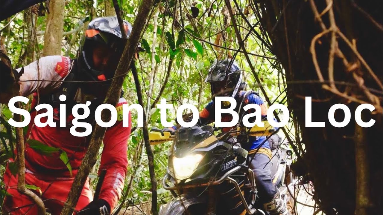 🇻🇳 Offroad / Enduro Vietnam - Tour Hiep - Day 1 - Ho Chi Minh City to Bao Loc - Yamaha WR 155 R