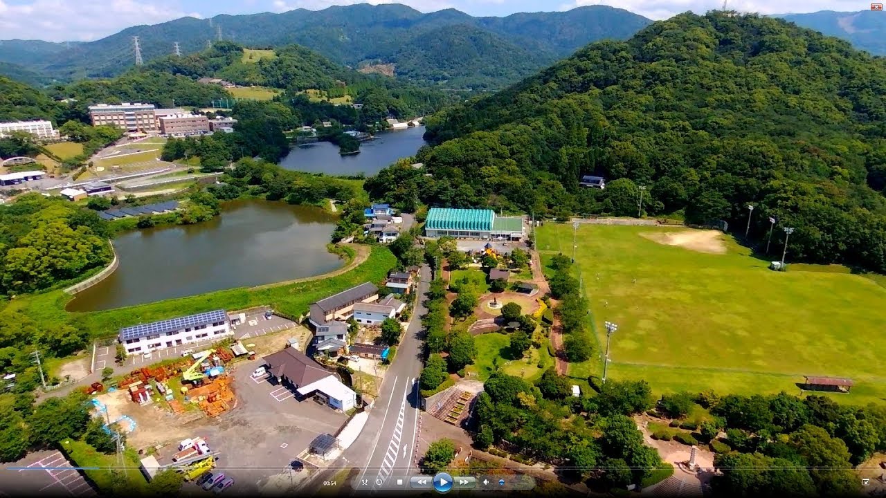佐賀ドローン（神埼市14神埼町　日の隈山と西九州大学界隈）