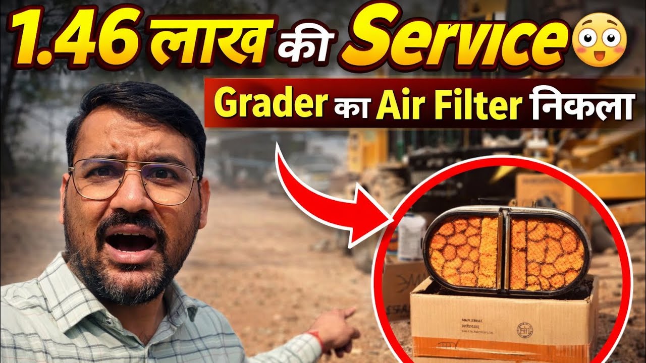 Grader Ki Itani महंगी Service 😱, Driver ki लापरवाही से डम्फर  Ke Sare Nut Tut Gaye🤬