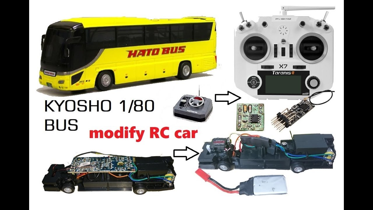 modify RC car  - KYOSYO 1/80 BUS