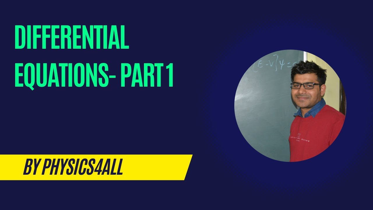Differential Equations 1