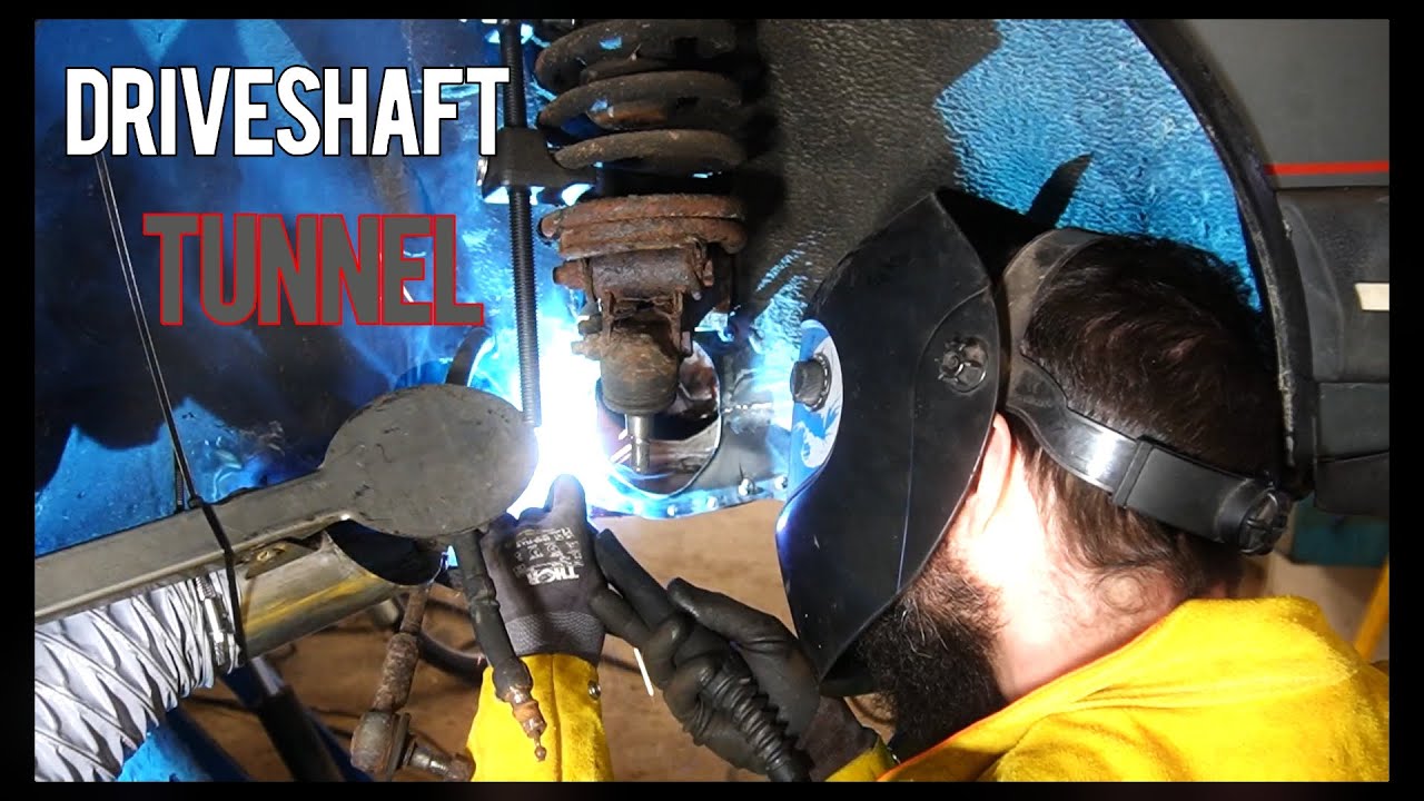 Saab 900 Turbo Commander | Stitching Up The Drive Shaft Tunnel