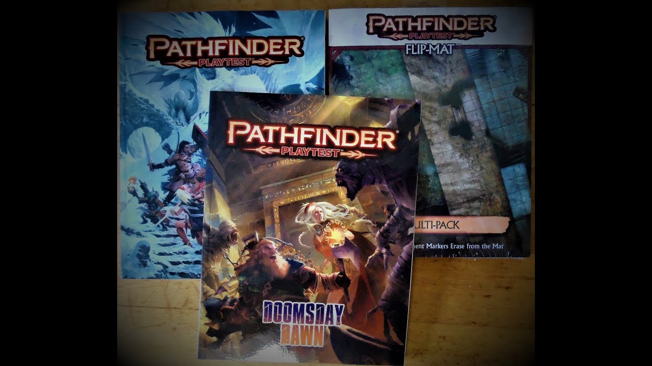Pathfinder 2nd Edition Playtest Pickups