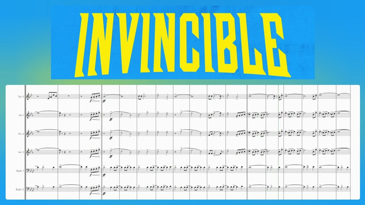 Main Theme from Invincible, Arr. for Brass Ensemble