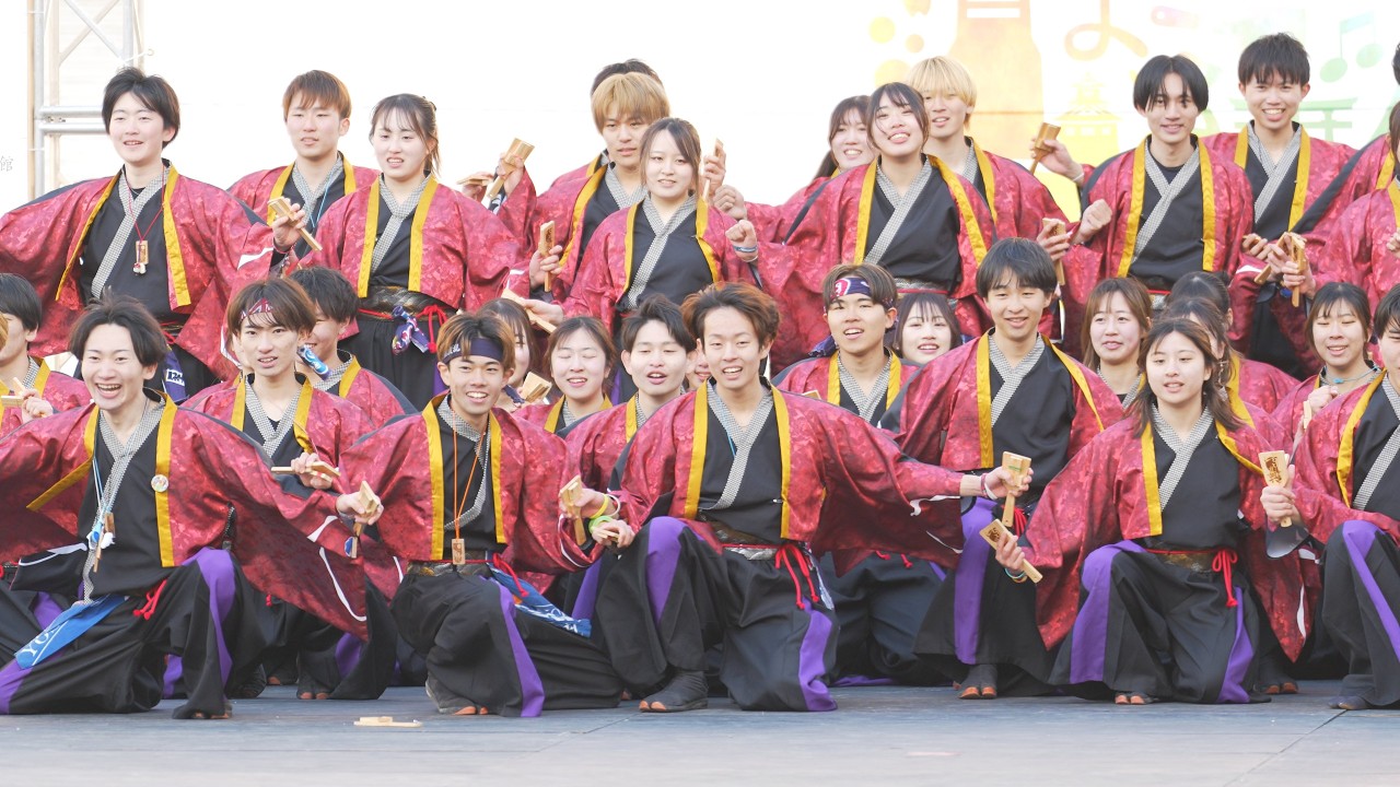 [4K] みちのくYOSAKOI THE!!駆波゛乱 2回目　虹彩よさこい(虹よさ) 2026 松菱跡地メイン会場 (中央)