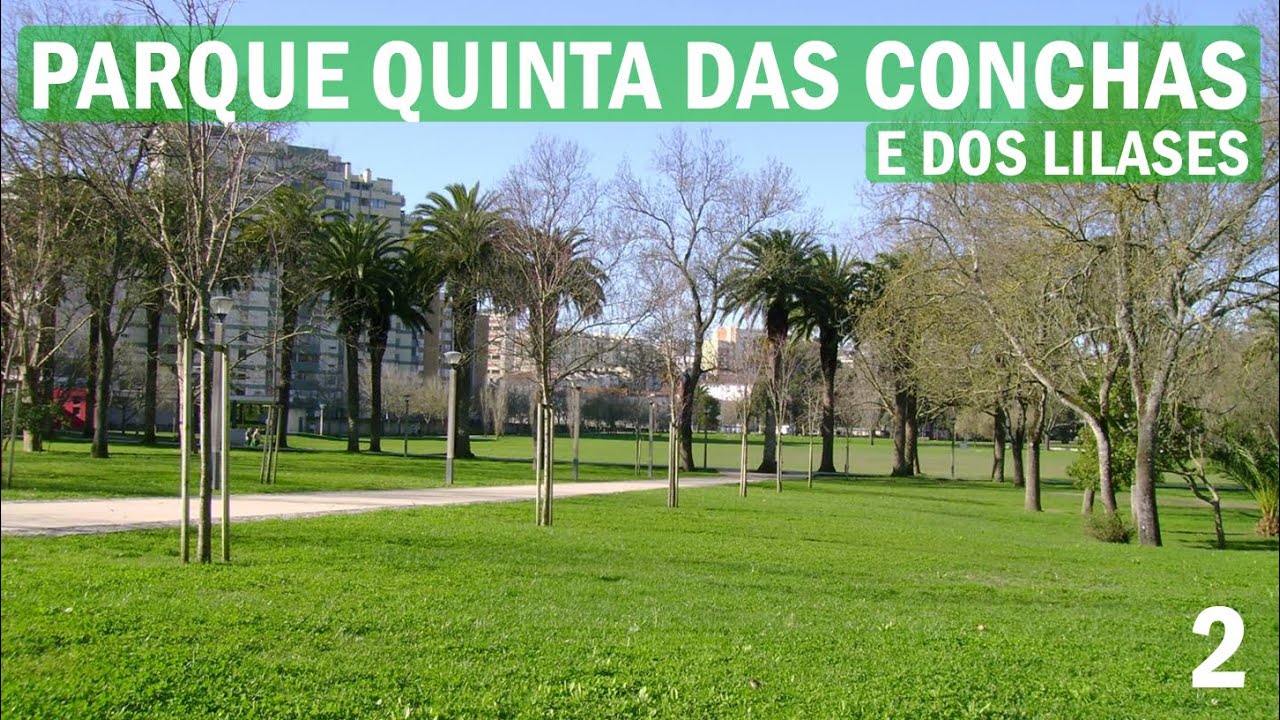 Parque da Quinta das Conchas e dos Lilases - Lisboa Portugal (Passeio aleatório) - Vídeo 2