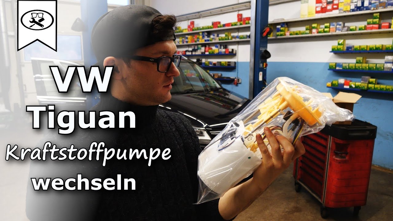 VW Tiguan Kraftstoffpumpe wechseln | VW Tiguan changing fuel pump  | VitjaWolf | Tutorial | HD