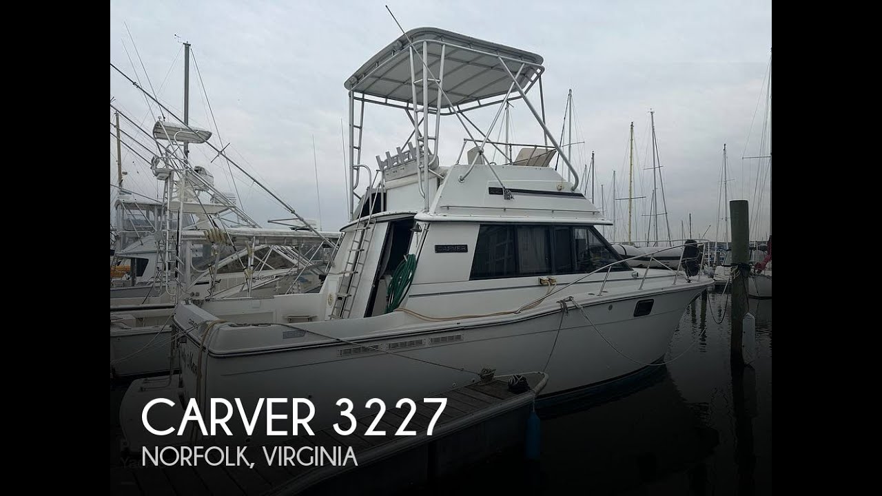 [UNAVAILABLE] Used 1986 Carver 3227 Convertible in Norfolk, Virginia