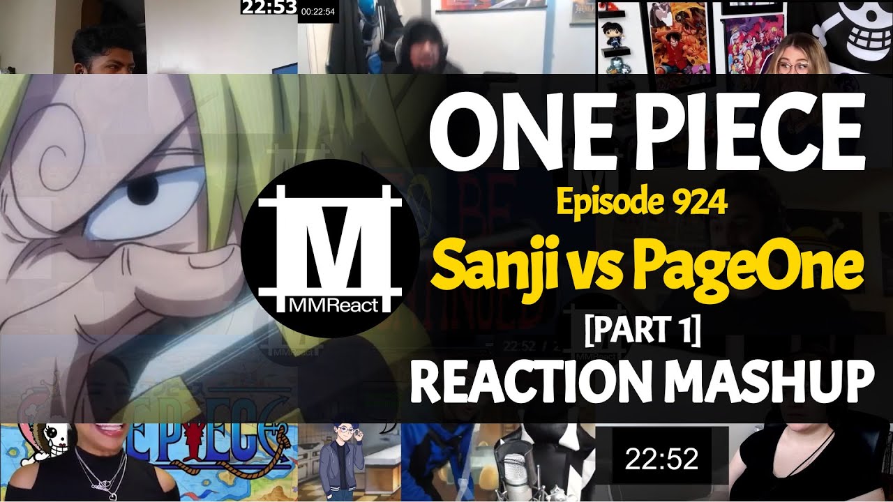 Sanji vs Page One [Part 1] | One Piece Ep. 924  | REACTION MASHUP