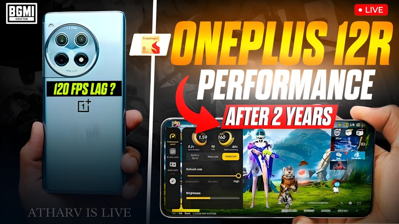 🔴ONEPLUS 12R 120 FPS LIVE BGMI TEST 🔥| MARATHI GAMER | JAI MAHARASHTRA