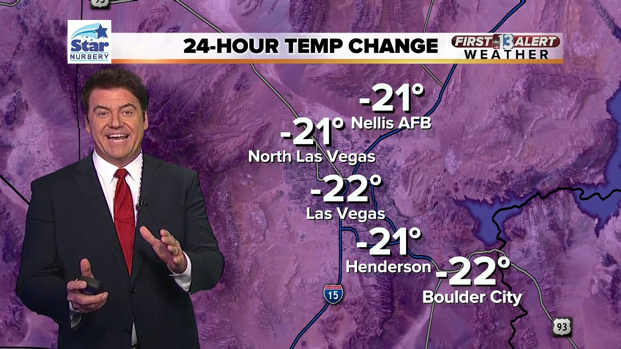 Heavy wind in the Las Vegas valley