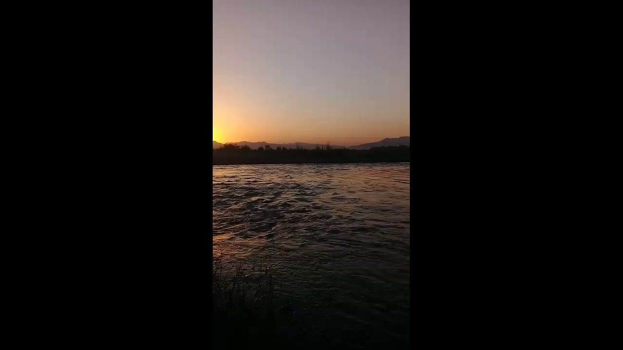 River Swat | Evening| Sunset whatsapp status.