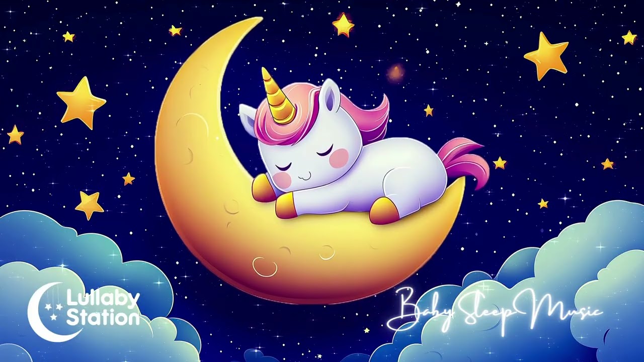 Mozart & Brahms Lullabies 🎵 Baby Sleep Music 🌙 Help Babies Sleep Peacefully All Night