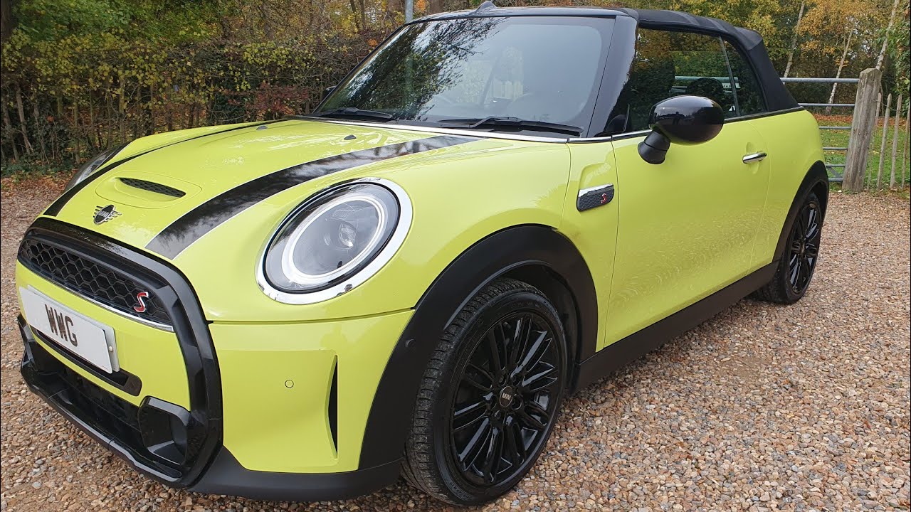 2022 (22) MINI Convertible 2.0 Cooper S Exclusive Steptronic Yellow 61200 Miles £18.495.00