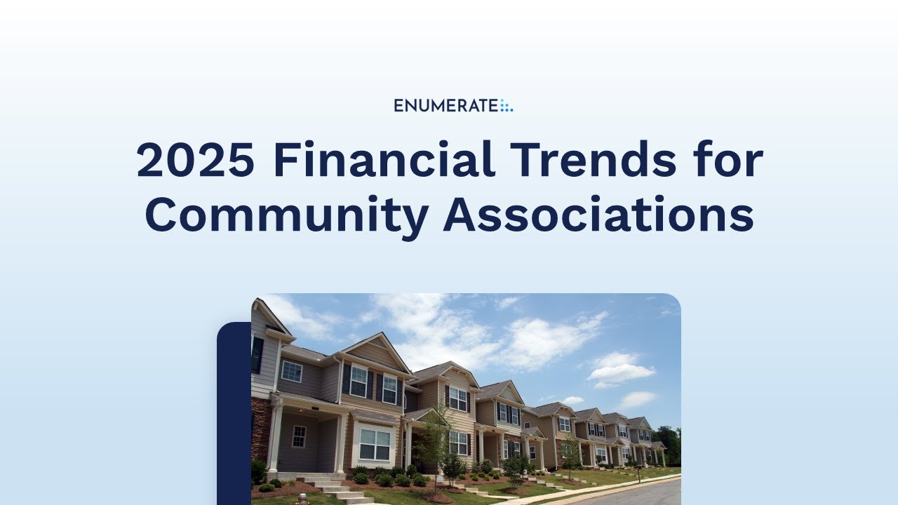 2025 Financial Trends for Community Associations