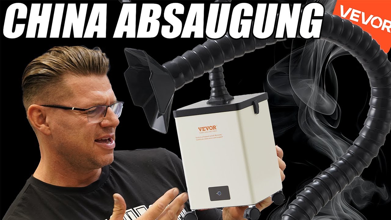 200 EURO - ABSAUGUNG für LÖTEN und SCHWEIßEN! Ich sage nur... | VEVOR 150W