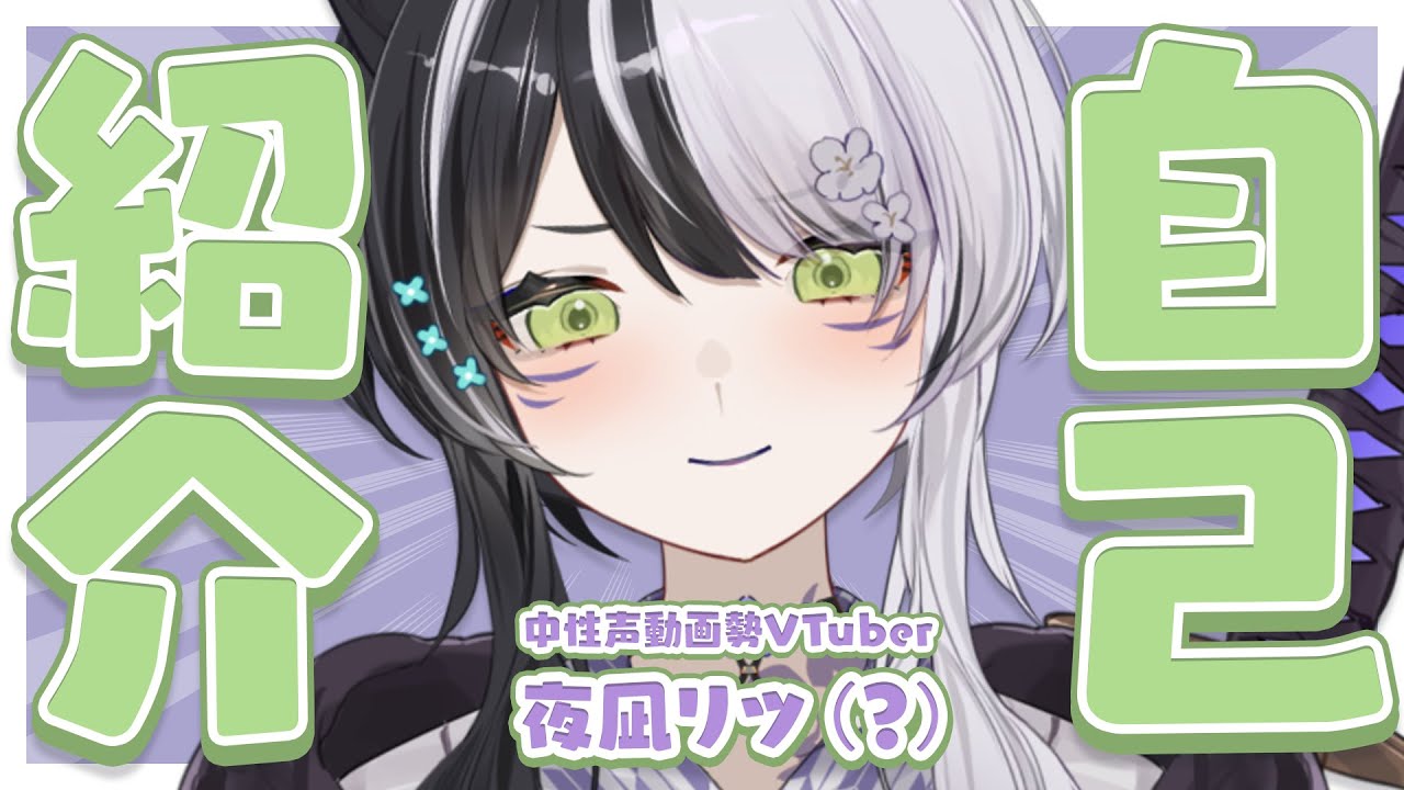 【自己紹介】和風ネコ中性声動画勢VTuberって何！？
