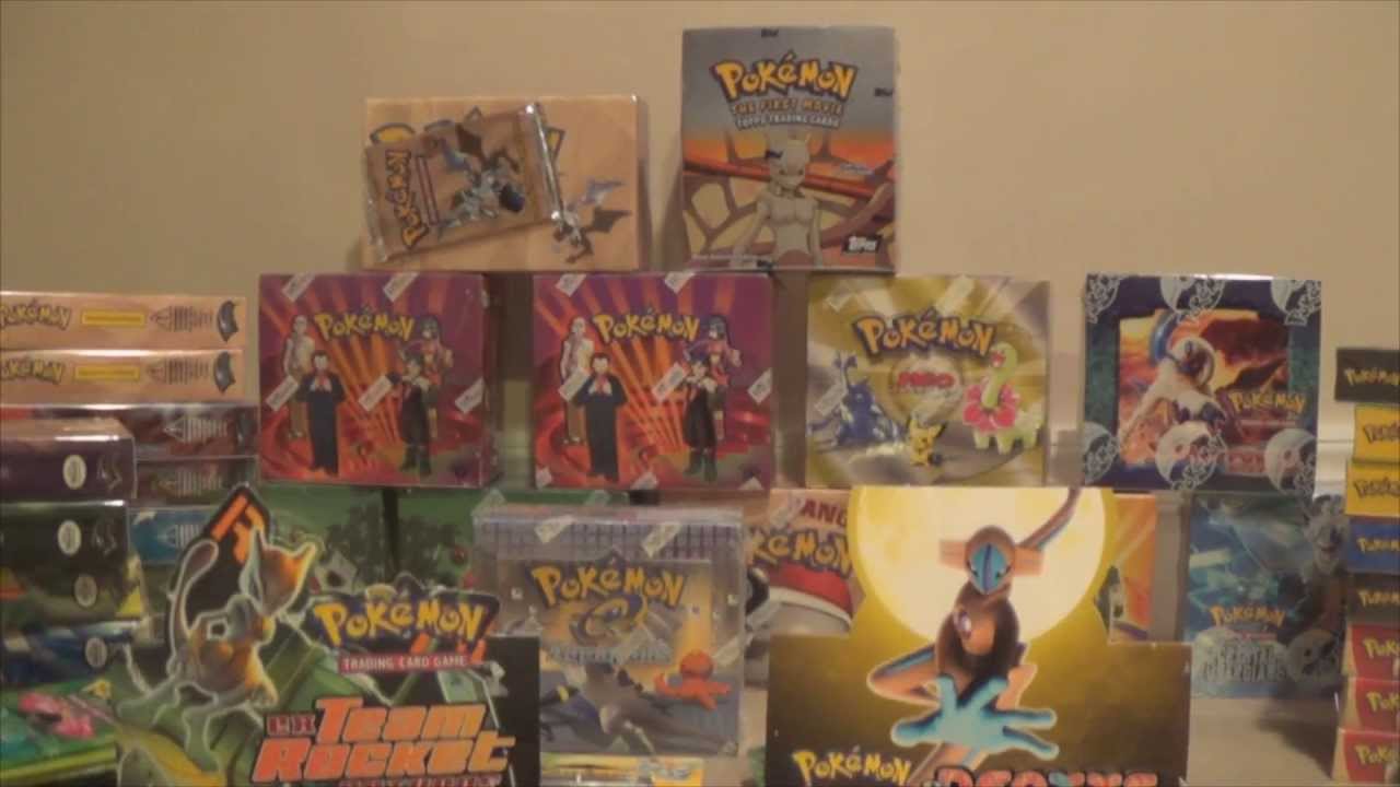 2013 MASSIVE POKEMON SEALED UPDATE (BOXES! PACKS, DECKS, & MORE!!!)