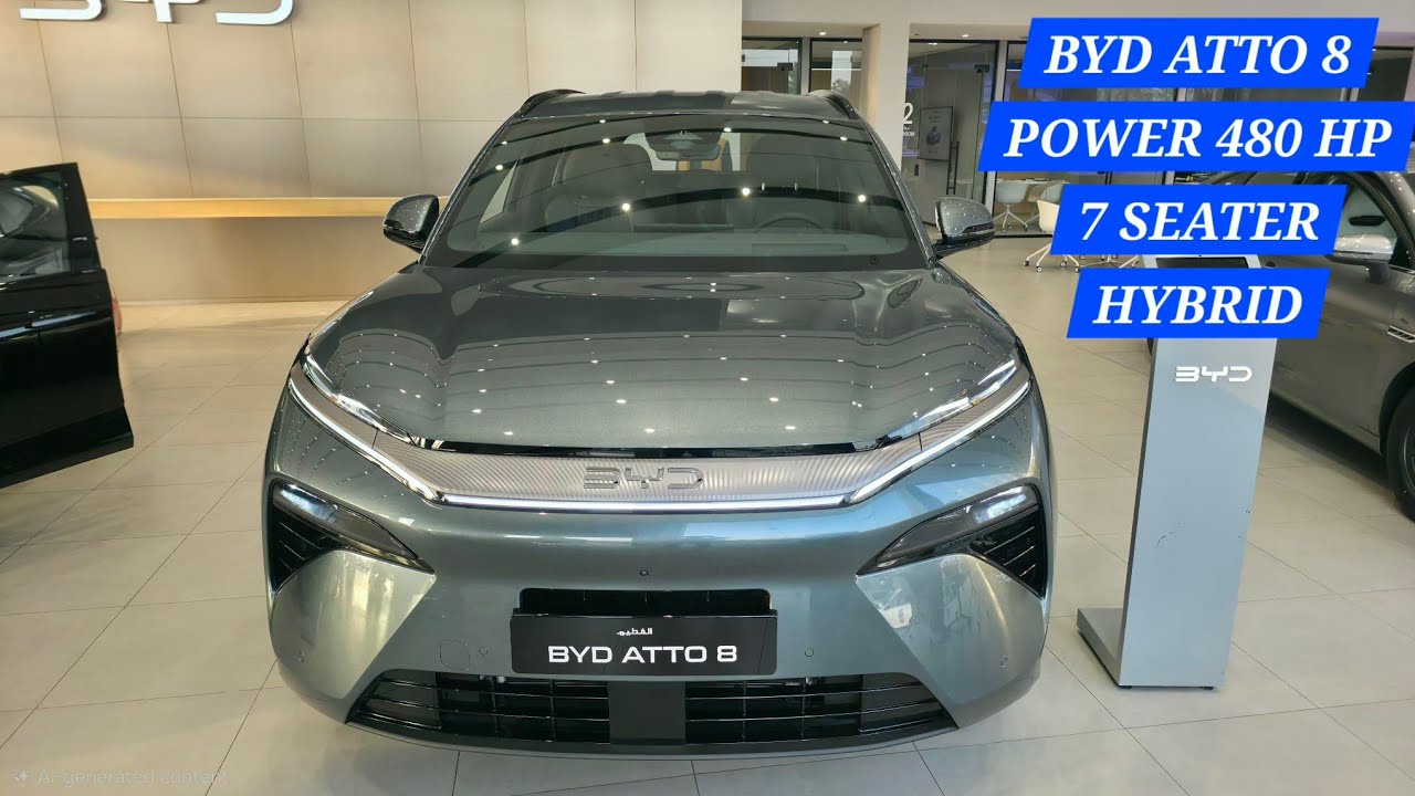 Полный обзор 2026 BYD ATTO 8 Hybrid 7-местного внедорожника