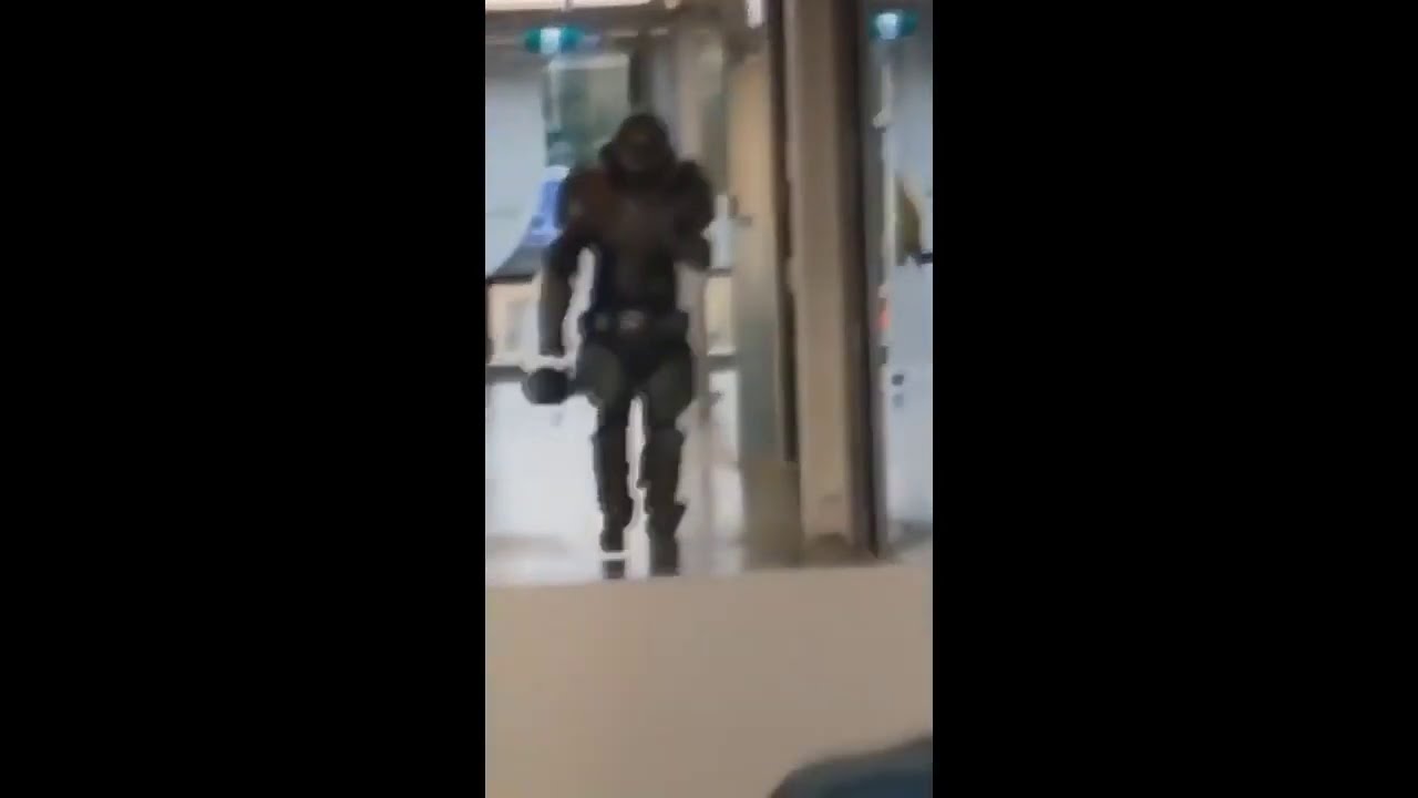 Doom Slayer School Cosplay meme edit