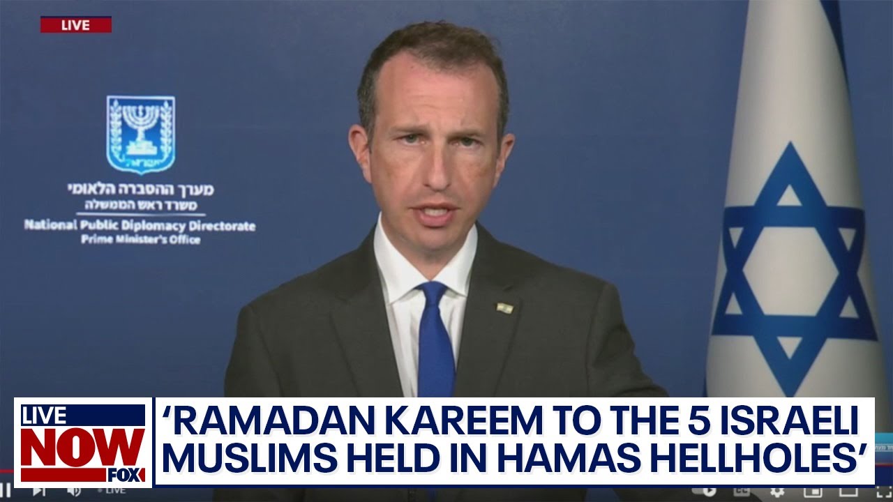 Israel-Hamas war: Israel gov briefing, terrorists dead, Gaza aid delivered by sea | LiveNOW from FOX