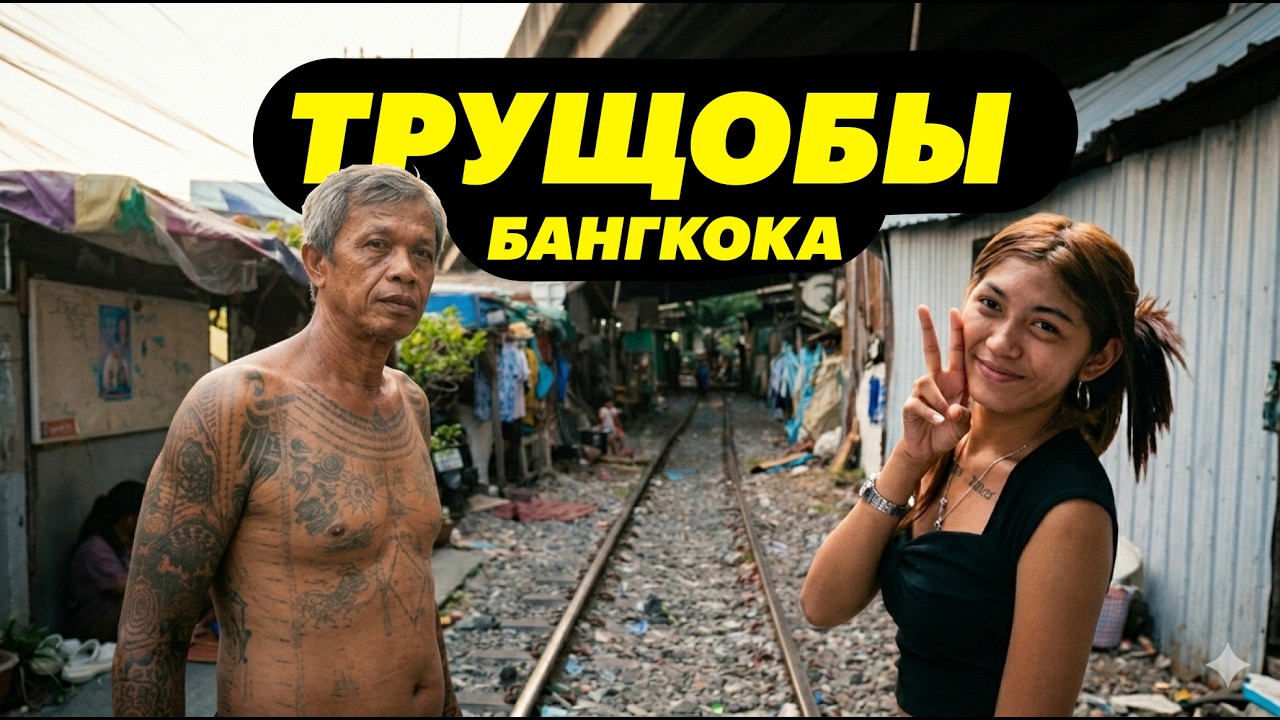 Я пошёл в крупнейшие трущобы Бангкока один. Богатство и бедность Бангкока